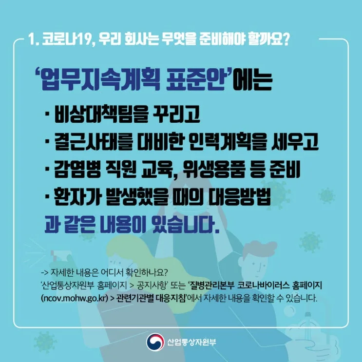[코로나19] 개인사업매장 대처 요령 자료 사진